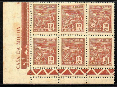 Brasil 326 Vovó Viação Sextilha NNN / NN (b)