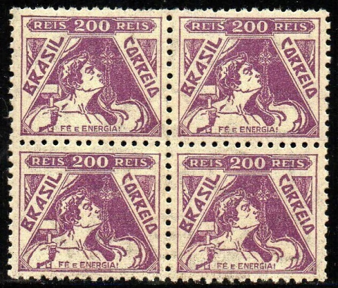 Brasil 330A Vovó Fé e Energia Quadra NNN (a)