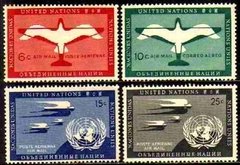 02372 Nações Unidas Aéreos 1/4 Pássaro Avião Nn / N
