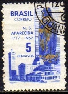 Brasil 581 Y Marmorizado Nossa Senhora Aparecida U