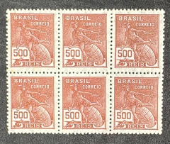 Vovó 500 réis - Sextilha nova, filigrana "K" - RHM 286 - 225 Ufs.
