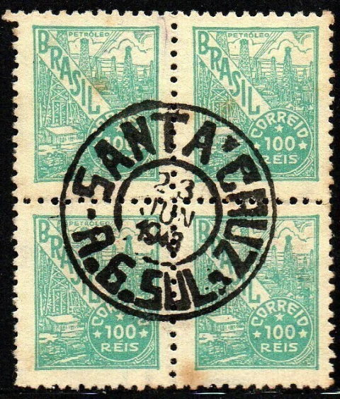 Brasil 356A Netinha Petróleo Cb. Santa Cruz R.G.Sul U