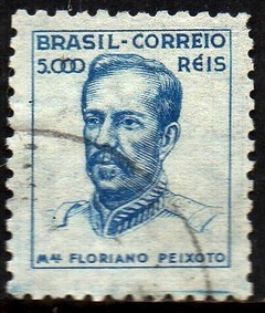 Brasil 366 Marechal Floriano Netinha Filigrana P Vertical Papel Fino U (a)