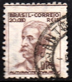 Brasil 368 Almirante Maurity Netinha Filigrana P Vertical Papel Fino U (c)