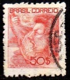 Brasil 369 Forças Armadas Netinha Filigrana P Vertical Papel Espesso U (c)