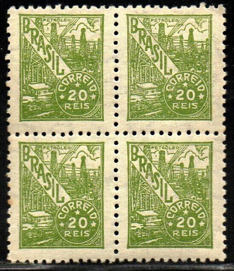 Brasil 386C Netinha Petróleo Quadra NN
