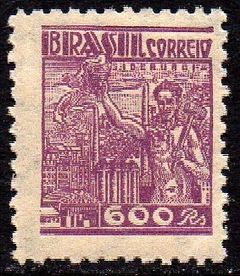 Brasil 391 Siderurgia Netinha Filigrana O Vertical NNN (d)