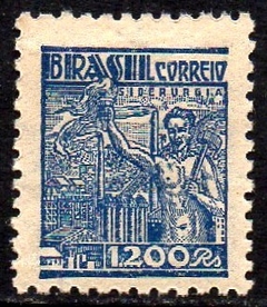 Brasil 393 Siderurgia Netinha Filigrana O Vertical NNN (a)