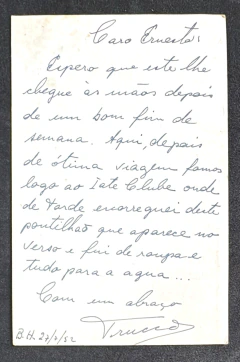 Cartão Postal com Texto - Pampulha - Belo Horizonte-MG 1952 - comprar online