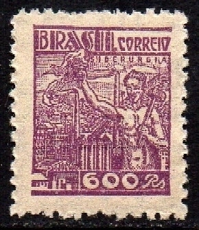 Brasil 408 Siderurgia Netinha Filigrana Q Vertical NNN (c)