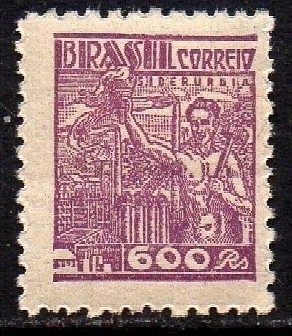 Brasil 408 Siderurgia Netinha Filigrana Q Vertical NNN (i)