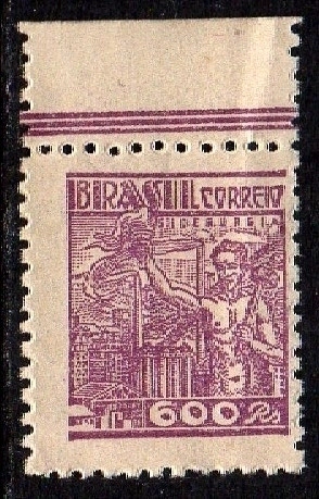 Brasil 408 Siderurgia Netinha Filigrana Q Vertical NNN (q)
