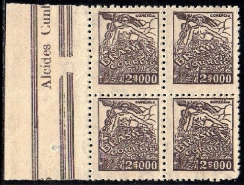 Brasil 409 Comércio Netinha Filigrana Q Vertical Quadra NNN (d)