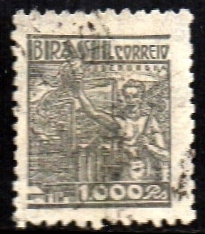 Brasil 449 Siderurgia Netinha Filigrana O Horizontal com Traços U (i)