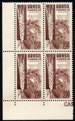 Brasil C 0450 Ministério da Agricultura Quadra 1960 NNN (b)