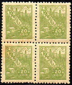 Brasil 457 Netinha Petróleo Quadra NN (a)