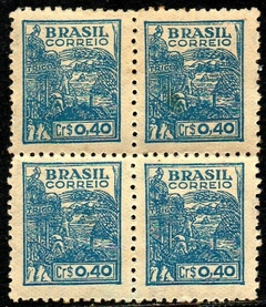 Brasil 466 Netinha Trigo Quadra NN (a)