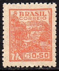 Brasil 467 Trigo Netinha Filigrana Q Vertical Tijolo NNN (h)