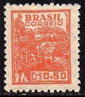 Brasil 467 Trigo Netinha Filigrana Q Vertical Tijolo NNN (m)