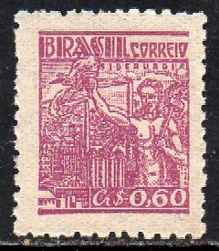 Brasil 468b Siderurgia Netinha Filigrana Q Vertical NNN (a)