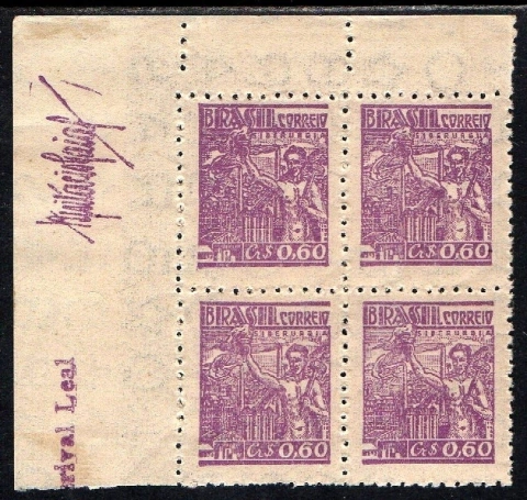 Brasil 468c Siderurgia Netinha Filigrana Q Vertical Quadra NNN (ai)