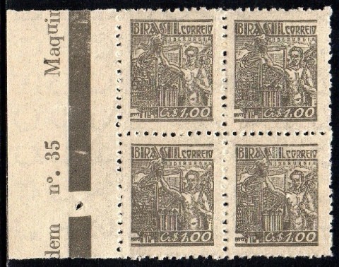 Brasil 470 Siderurgia Netinha Filigrana Q Vertical Quadra NNN (d)