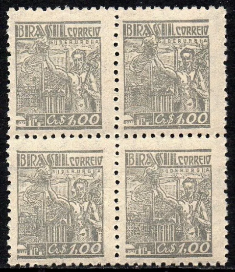 Brasil 470 Siderurgia Netinha Filigrana Q Vertical Quadra NNN