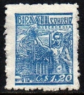 Brasil 471 Siderurgia Netinha Filigrana Q Vertical N (b)