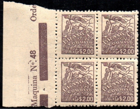 Brasil 472 Comércio Netinha Filigrana Q Vertical Quadra NNN (a)