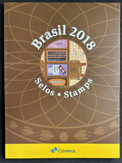 Brasil 2018 - Cartela Anual dos Correios