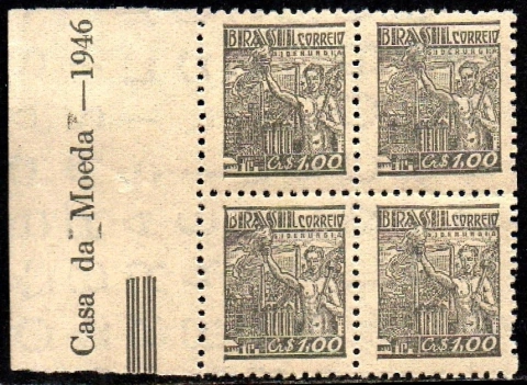 Brasil 485 Siderurgia Netinha Filigrana Q Vertical com Traços Quadra NNN (m)