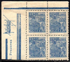 Brasil 486 Siderurgia Netinha Filigrana Q Vertical com traços Quadra NNN (i)