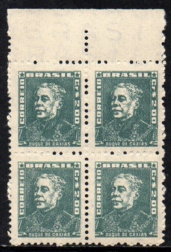 Brasil 500a Bisneta Verde Colbalto Quadra NNN