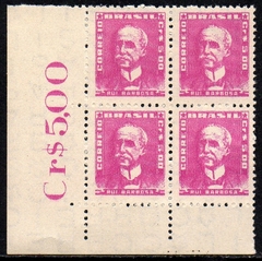 Brasil 502 Bisneta Maravilha (UV=Rosa) Quadra NNN (a)