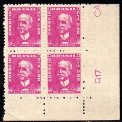 Brasil 502 Bisneta Maravilha (UV=Rosa) Quadra NNN (c)