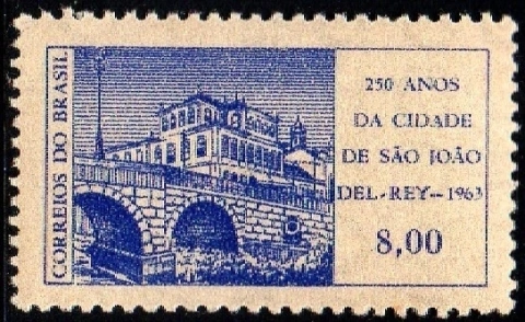 Brasil C 0503 São João Del Rei MG 1963 NNN