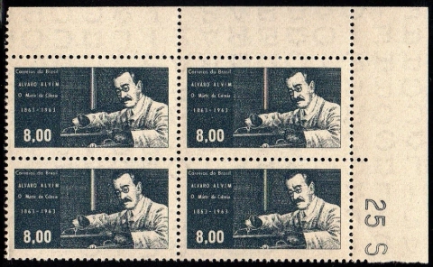 Brasil C 0504 Alvaro Alvim Médico Quadra 1963 NNN (a)