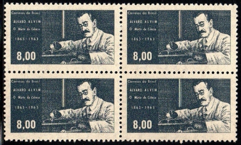 Brasil C 0504 Alvaro Alvim Médico Quadra 1963 NNN