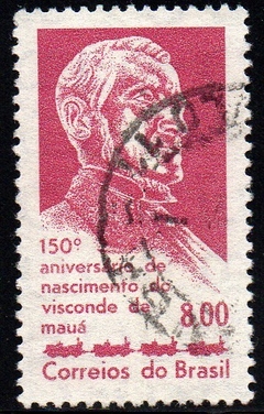 Brasil C 0505 Visconde de Mauá Trem Locomotiva 1963 U