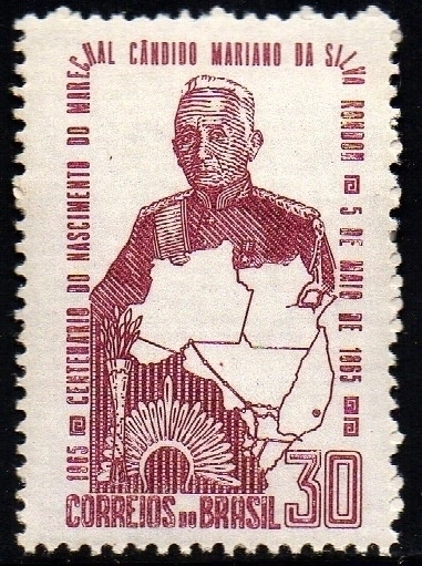 Brasil C 0526 Marechal Rondon 1965 NNN
