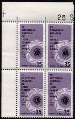 Brasil C 0527 Lions Club Quadra 1965 NNN (b)