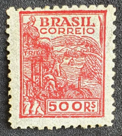 Brasil - Netinha - 500 réis - Papel Fino - Filigrana "O" com Falta de Traços (Com Vincos) RHM 446 C - Novo