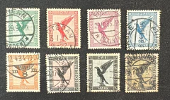 Alemanha Reich - Mi: 378/84 - série usada - 170 Euros.