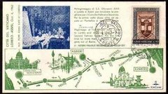 18014 Vaticano Envelope FDC Papa João Xxiii 1962 U