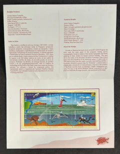 Brasil - Folder Bilingue dos Correios para a Exposição Australia 99 - C 2187 CJ