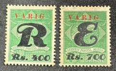 Aéreos - VARIG - Série completa nova - V 15/16 - 520 Ufs.