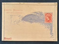 Carta Bilhete (CB-40E) Variedade 1 - Nova!