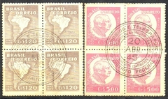 Brasil Aéreos A59/60 Barão de Rio Branco Quadra com PD U
