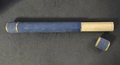 Brasil - Bloco 9 - Panô com carimbo de 1° dia BRAPEX azul e vermelho - B 009P - 1500 Ufs.