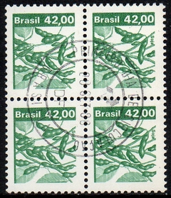 Brasil 616 Recursos Econômicos Quadra com Cb PD U